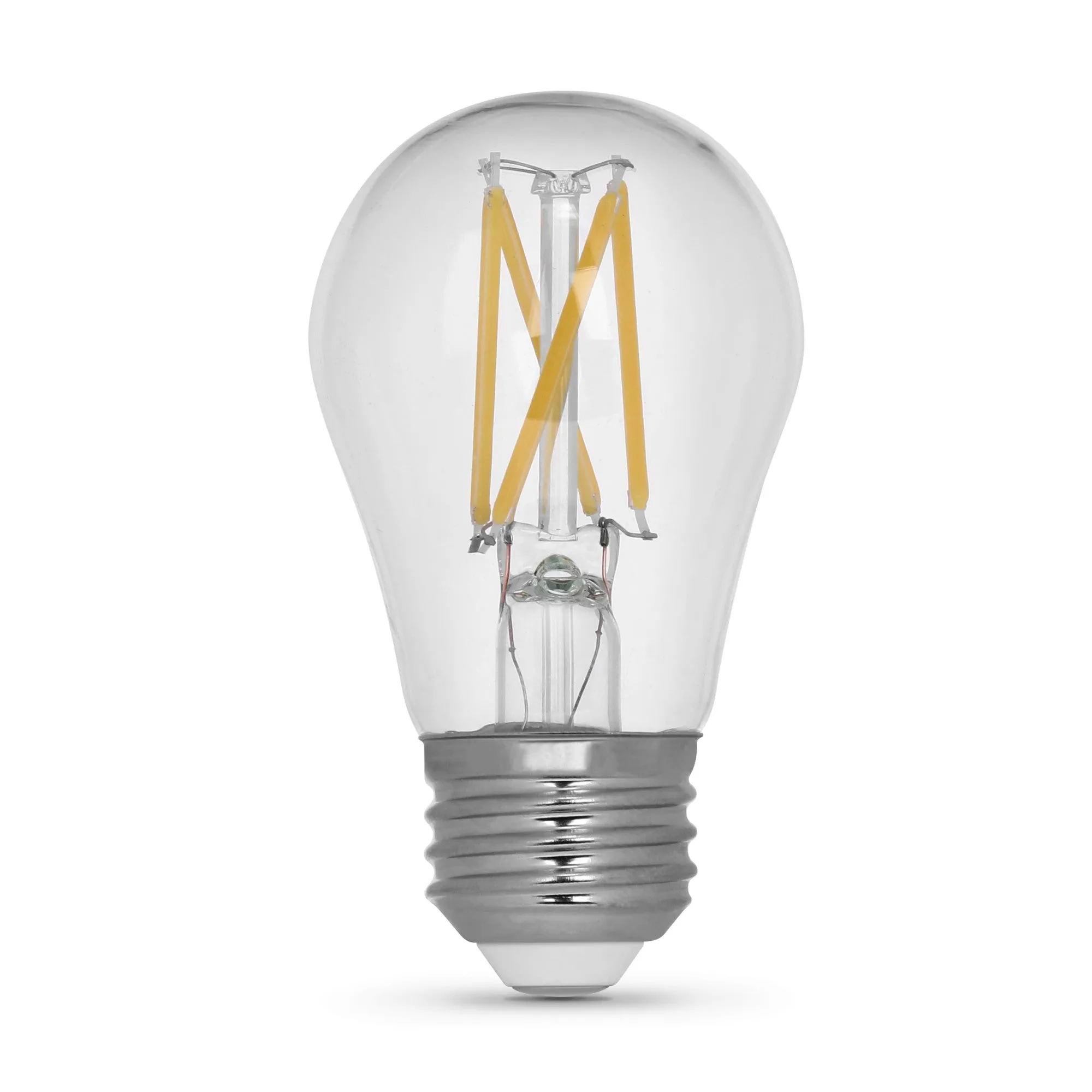 10W (75W Replacement) Daylight (5000K) E26 Base A15 Dimmable Enhance Filament LED (2-Pack)
