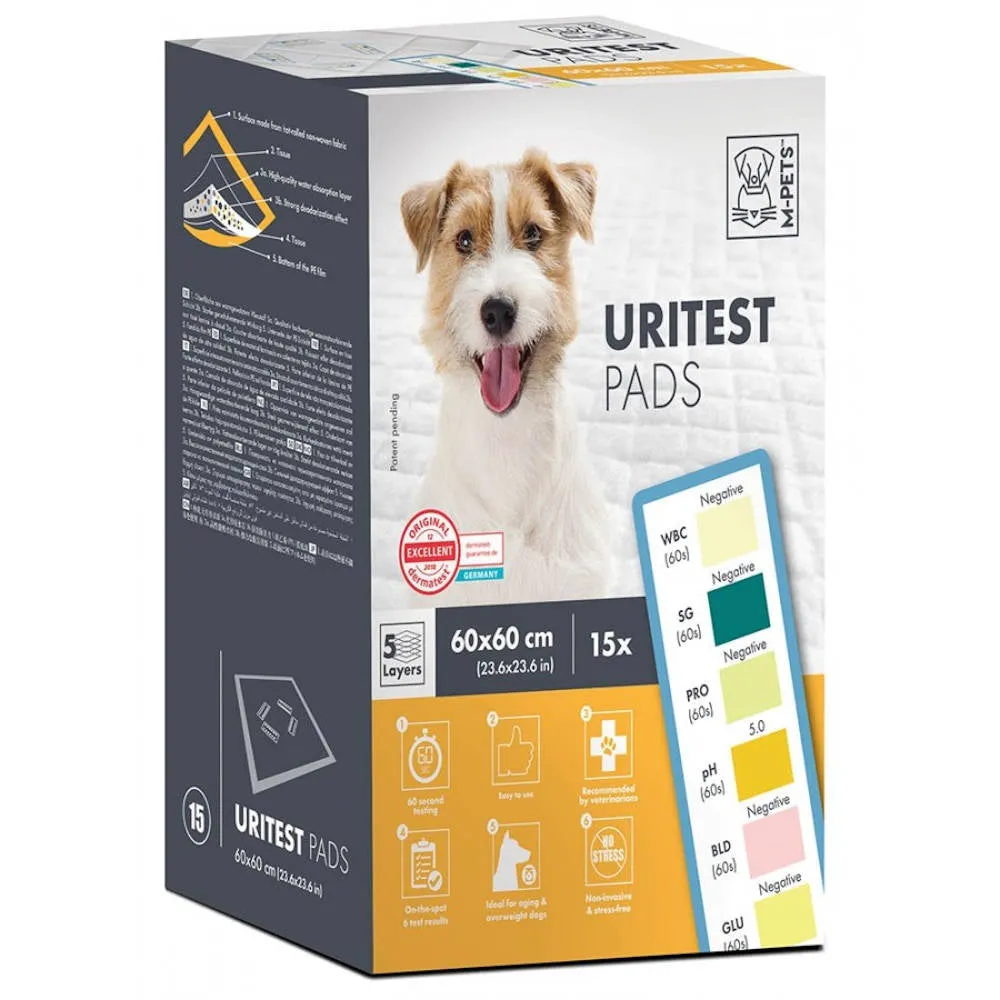 15% OFF: M-Pets Uritest Dog Pee Pads