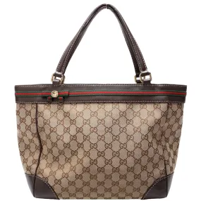 257061 GG Canvas Mayfair Medium Tote