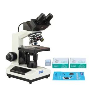 40X-2000X 3MP Digital Integrated Microscope with Halogen Illumination   Blank Slides, Tissues