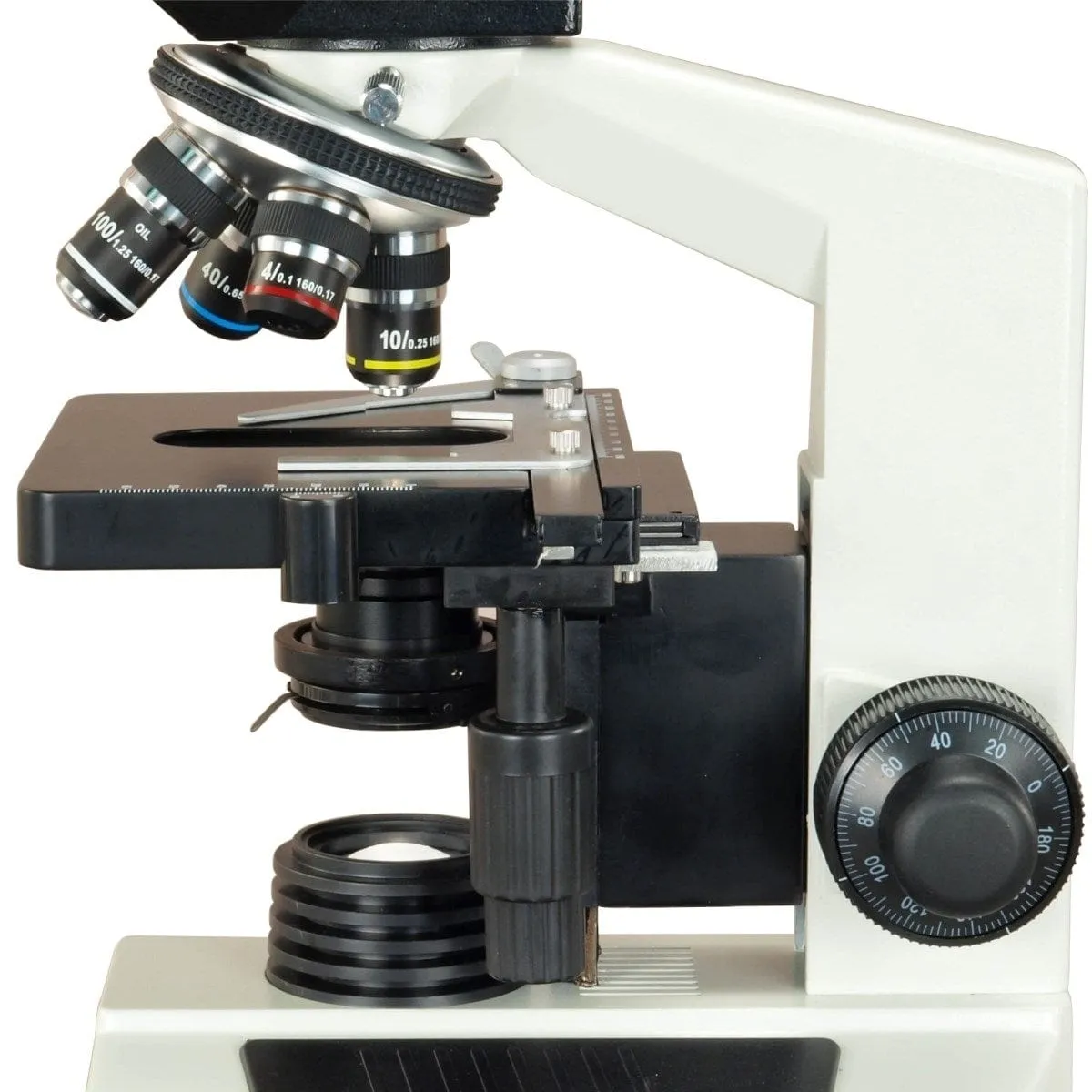 40X-2000X 3MP Digital Integrated Microscope with Halogen Illumination   Vinyl Case, Blank Slides
