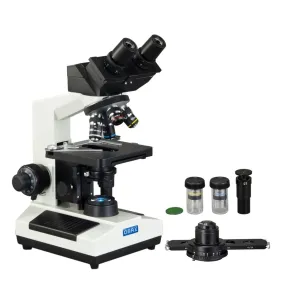 40X-2000X 3MP Digital Integrated Microscope with LED Illumination   2-lens Plan Phase-contrast Darkfield Kit