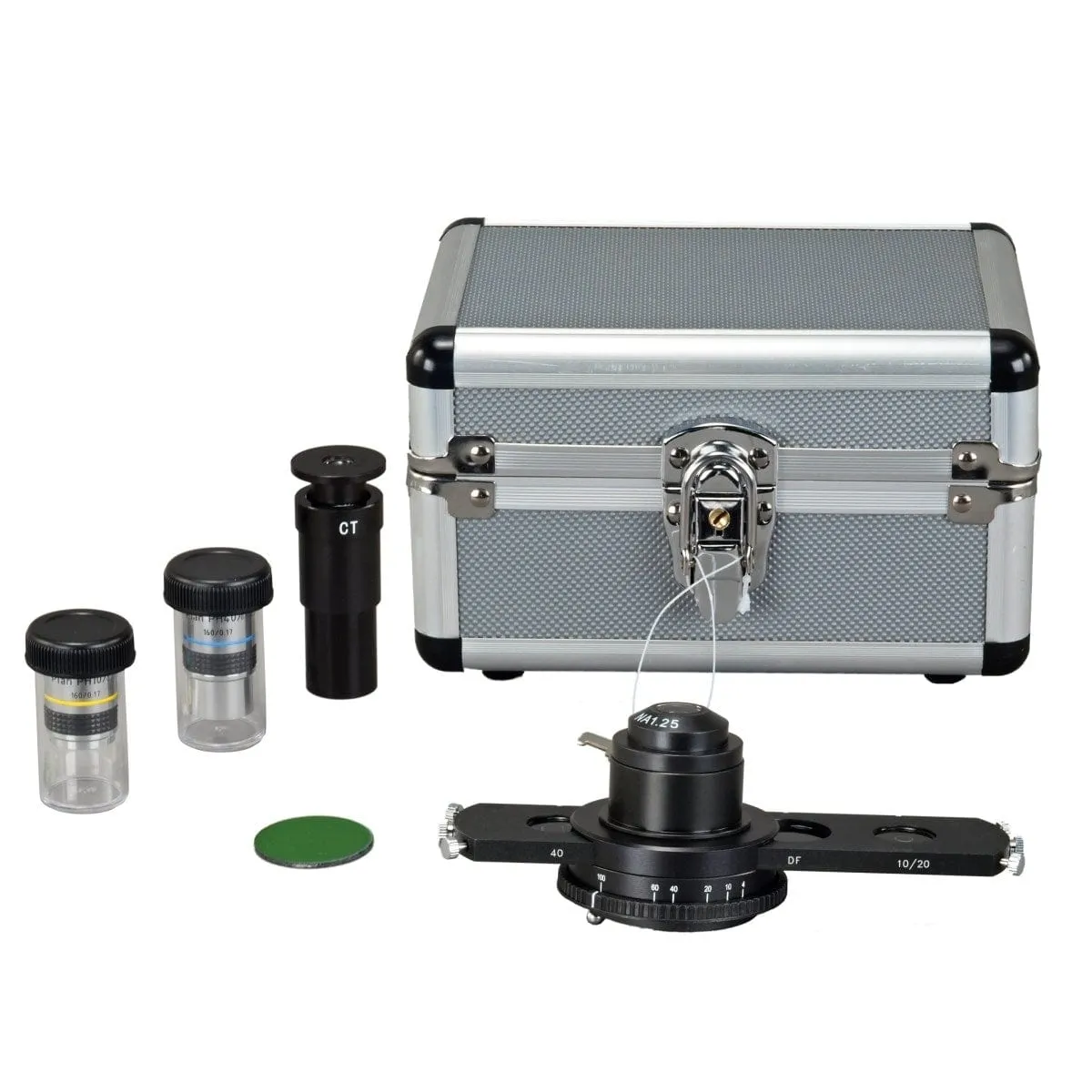40X-2000X 3MP Digital Integrated Microscope with LED Illumination   2-lens Plan Phase-contrast Darkfield Kit