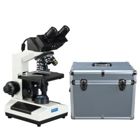 40X-2000X 3MP Digital Integrated Microscope with LED Illumination   Fitted Hard Case
