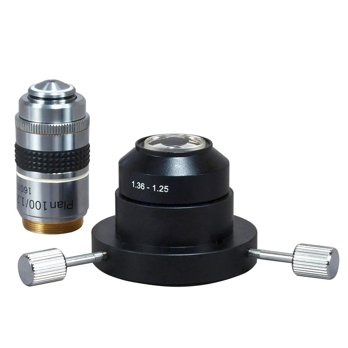 40X-2000X 3MP Digital Integrated Microscope with LED Illumination   Oil Darkfield Condenser and 100X Lens