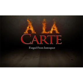 A La Carte - Forged from Introspect - by Andrew Woo - ebook