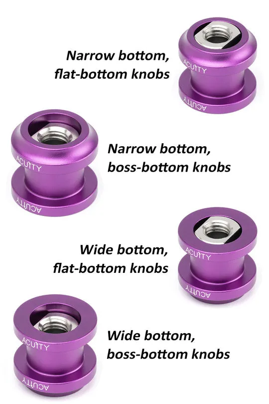 Acuity Shift Boot Collar Upgrade (Satin Purple Aluminum Finish) - 1924-K6
