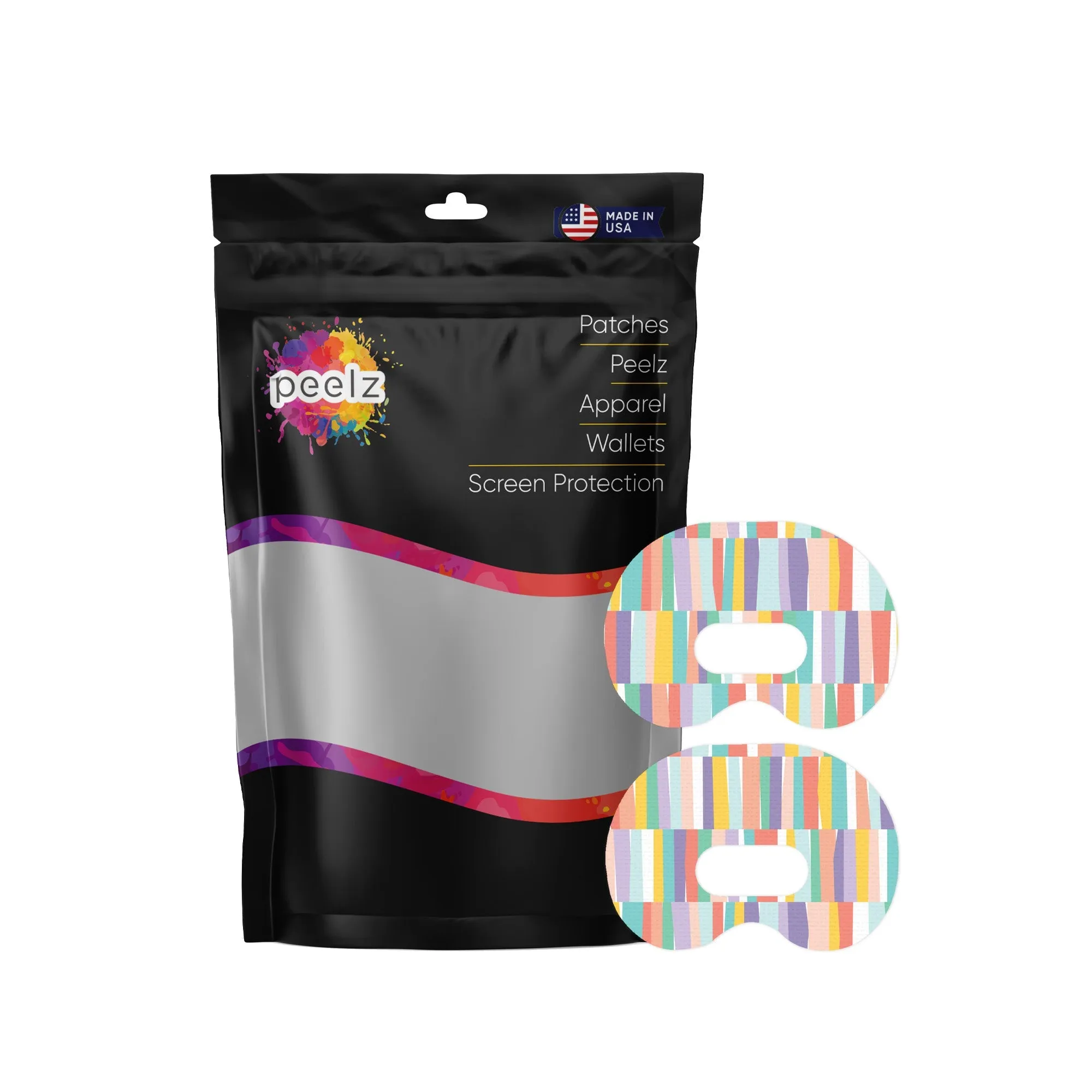 All Sortsa Stripes Patch  Medtronic CGM Tape