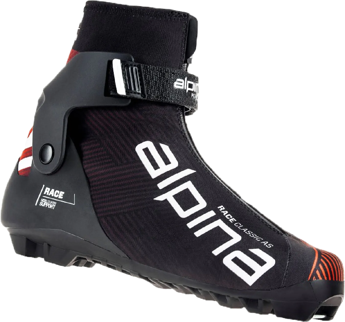 Alpina Unisex Race Classic AS Black/Red | Buy Alpina Unisex Race Classic AS Black/Red here | Outnorth