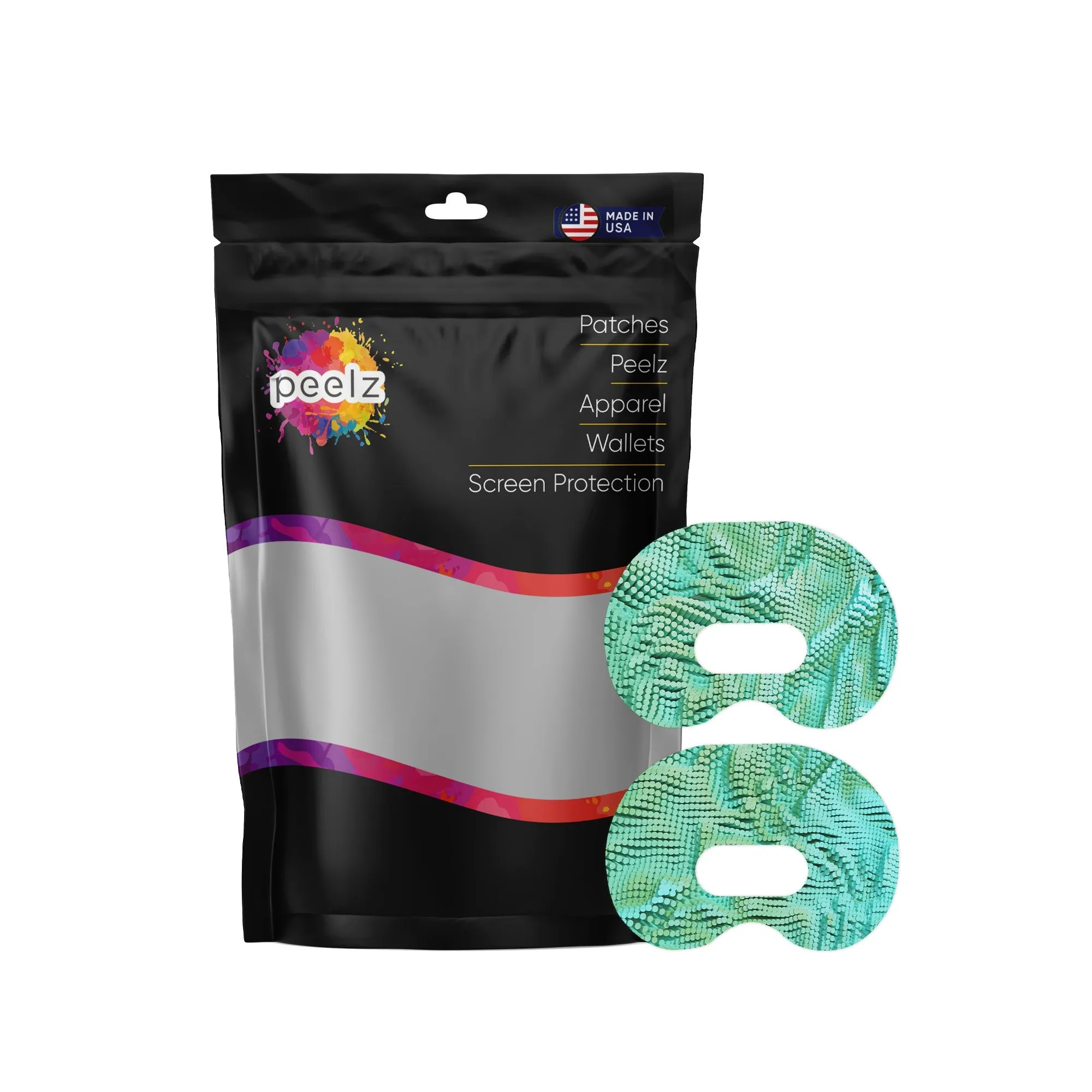 Aqua Ripple Patch  Medtronic CGM Tape