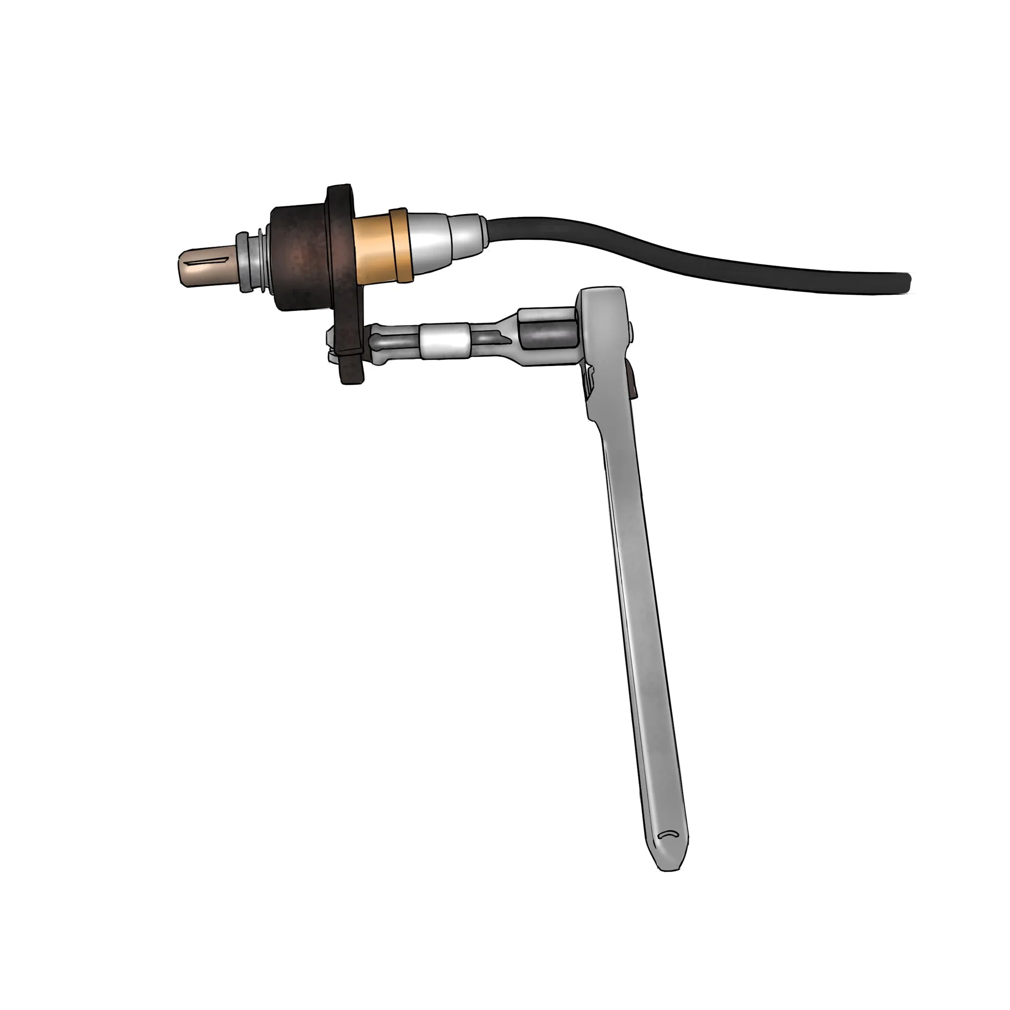 ARES 70039 - Oxygen Sensor Offset Puller