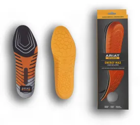 Ariat Mens Energy Max Work Insoles Round Toe