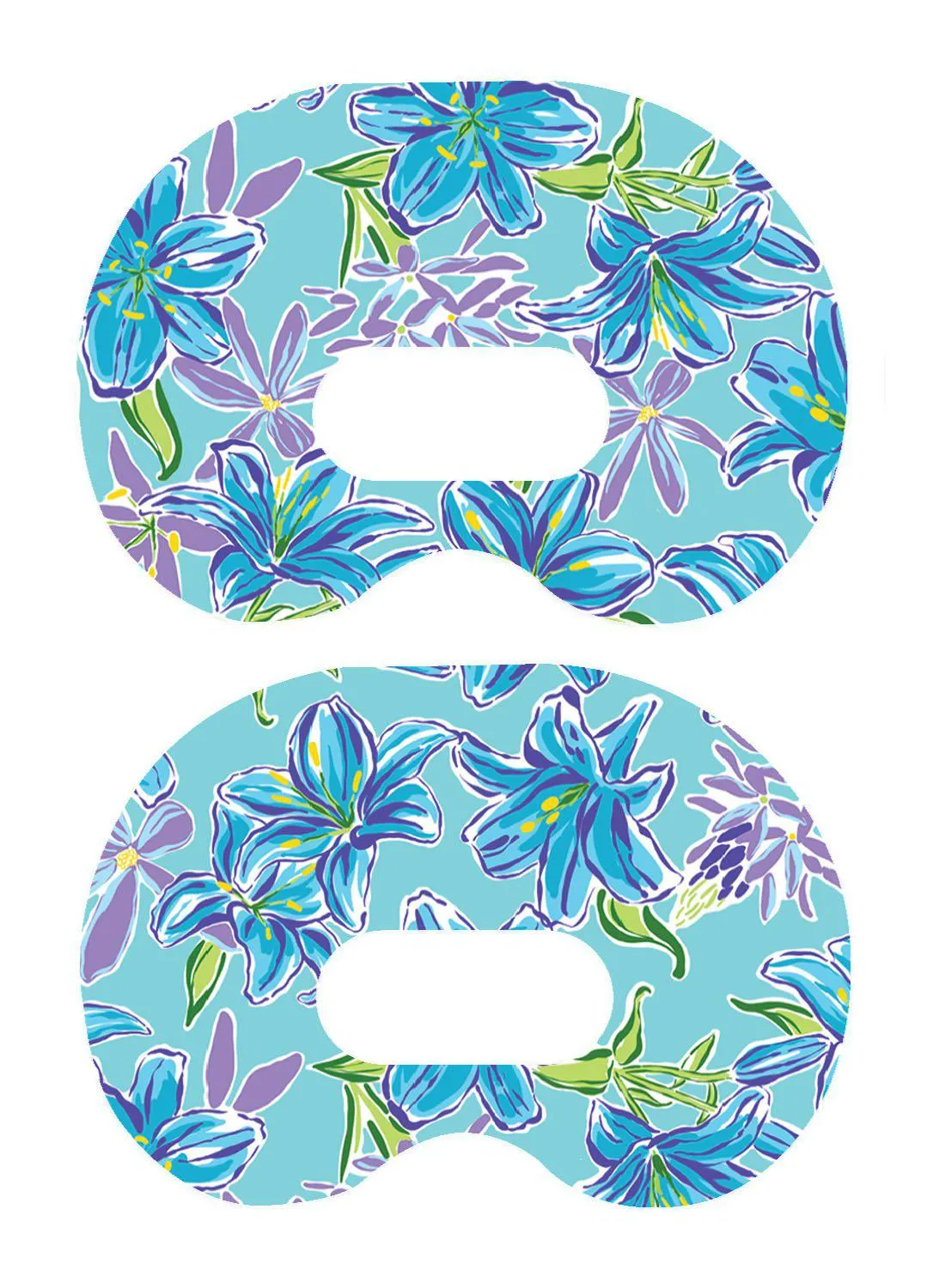 Azul Flowers Patch  Medtronic CGM Tape