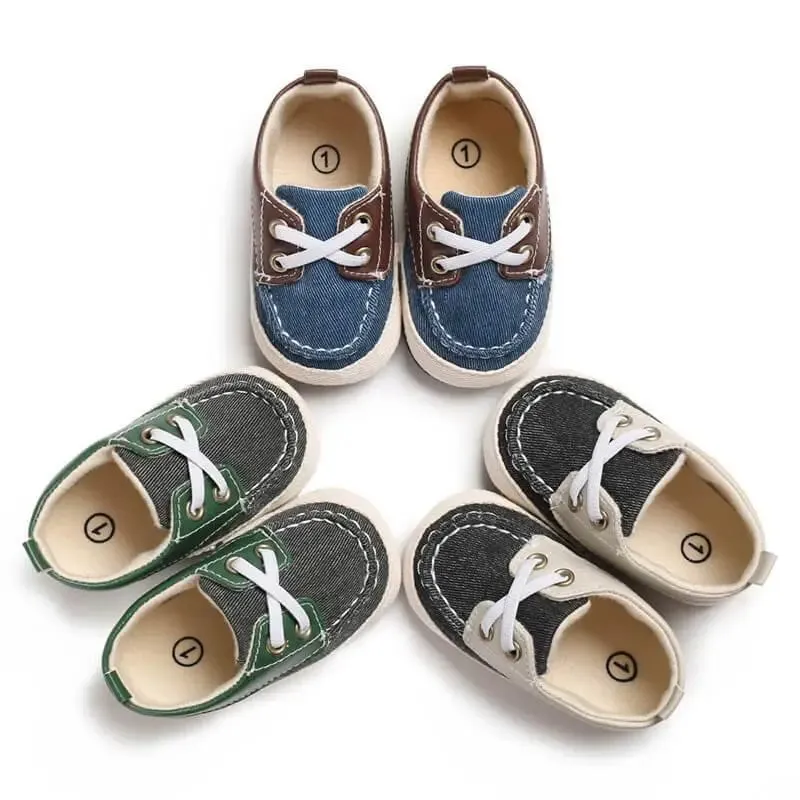 Baby Sneakers Non-Slip Soft Sole First Shoes 0-18 Months