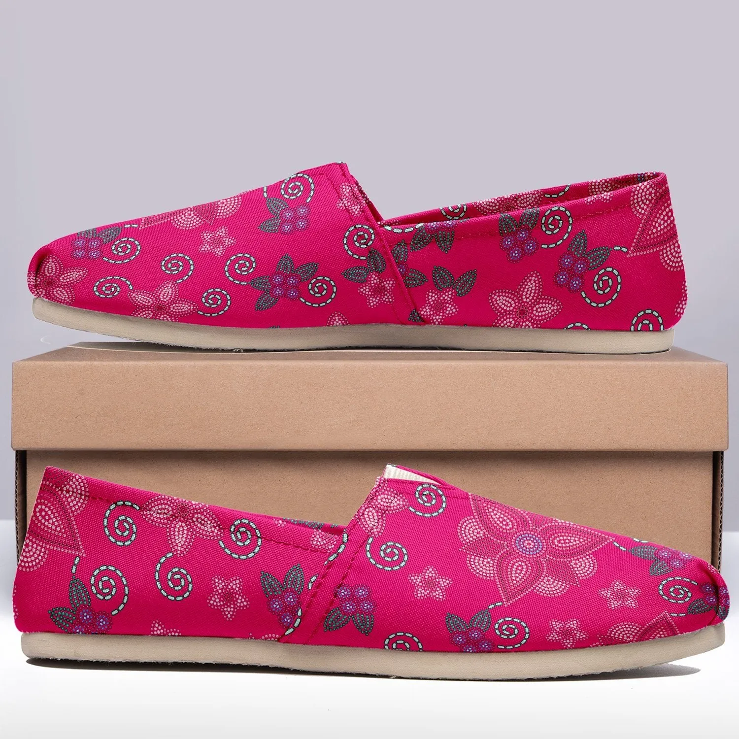 Berry Picking Pink Slip On