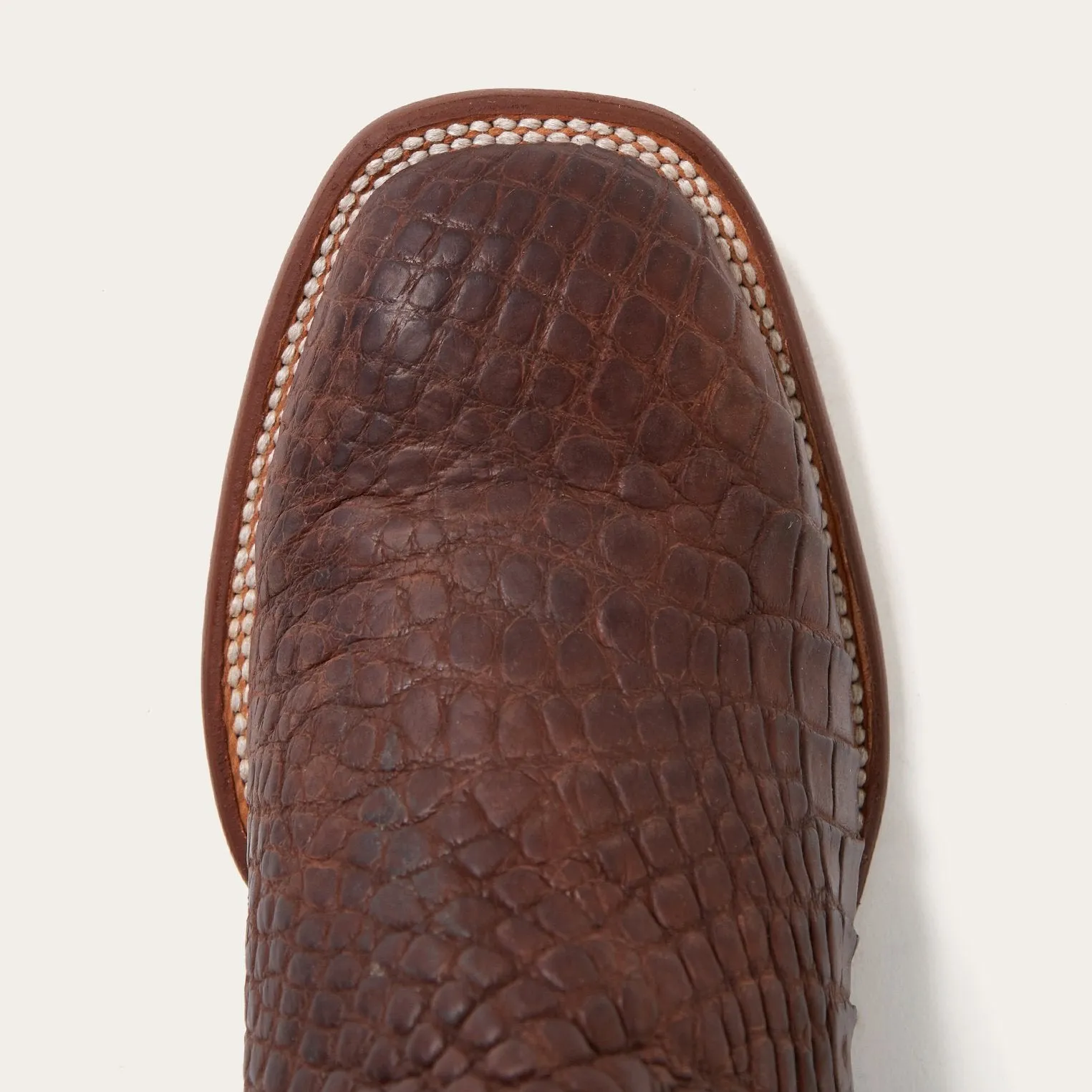Big Horn Tobacco Alligator Cowboy Boot