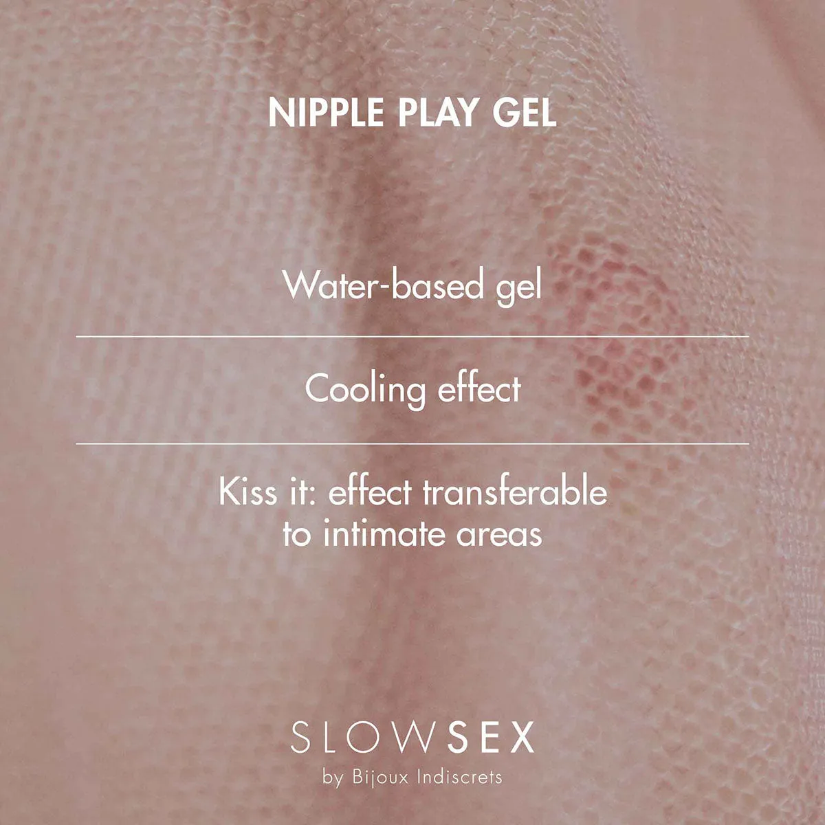 Bijoux Indiscrets Slow Sex Nipple Play Gel .34oz