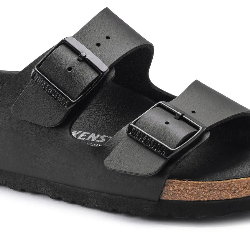 Birkenstock Women's Arizona Birko-Flor (Black - Wide Fit)