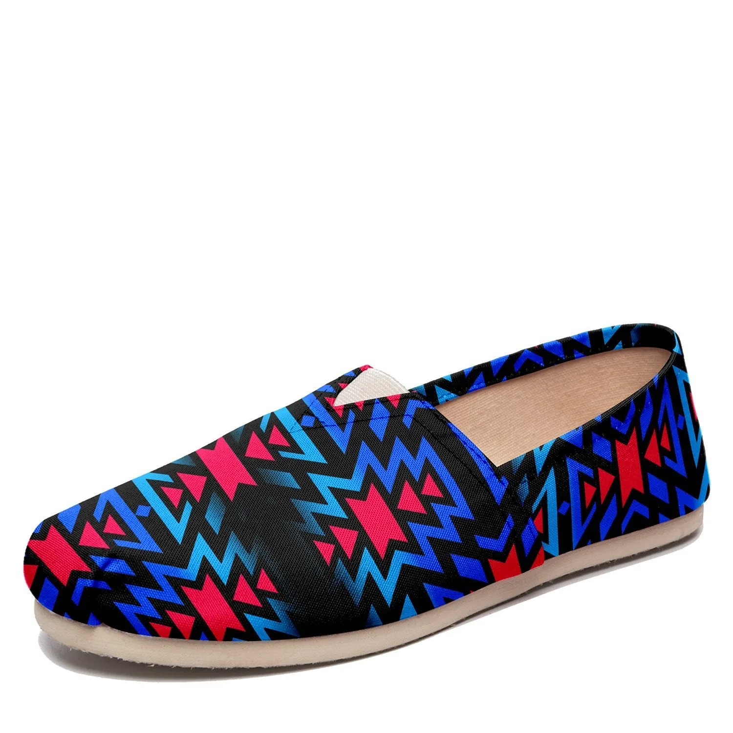 Black Fire Dragonfly Slip On