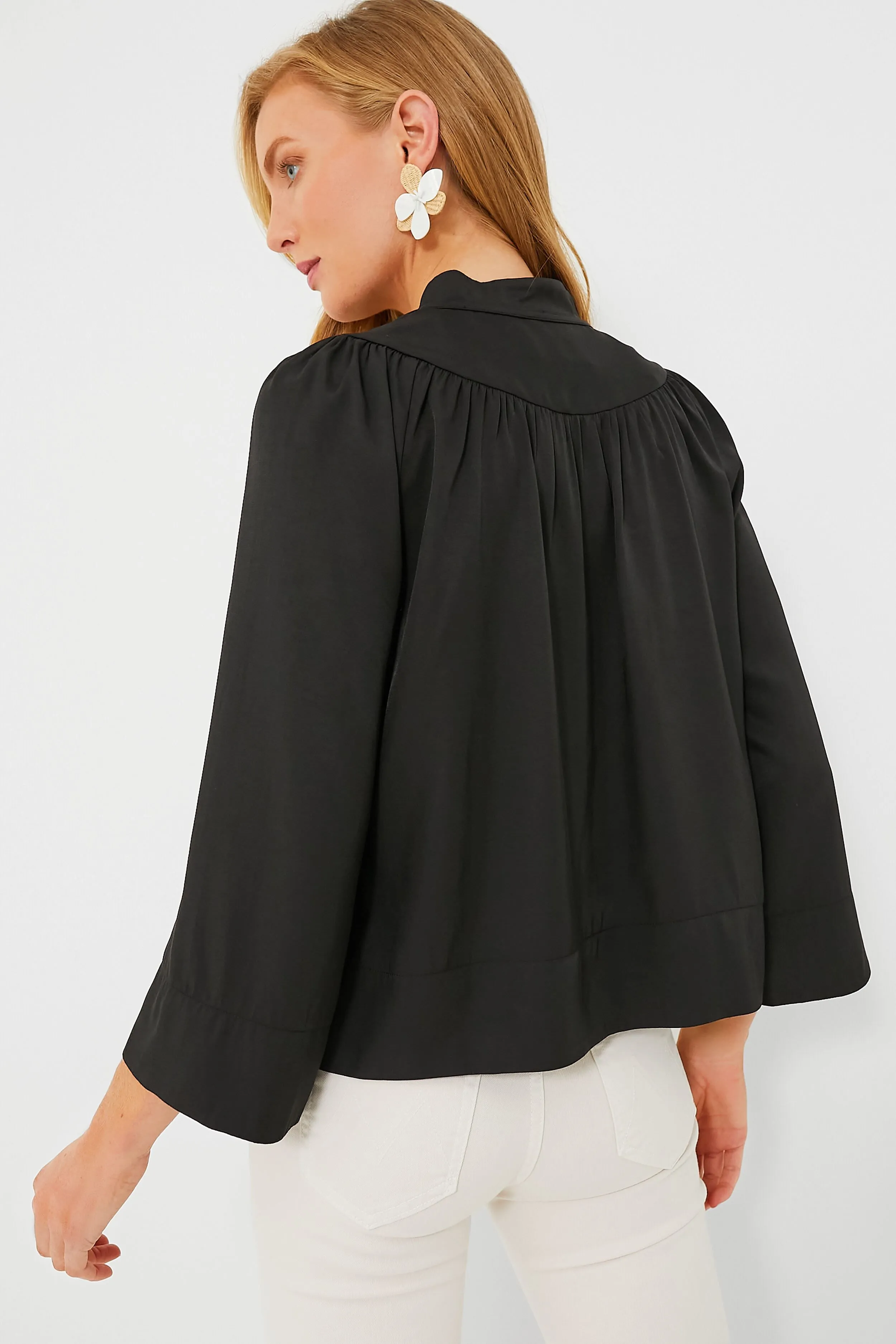 Black Phillipa Blouse