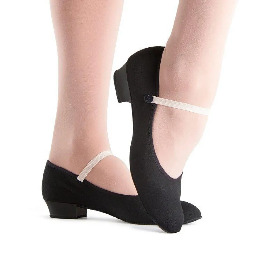 Bloch Accent Flat Canvas Character Shoe Child