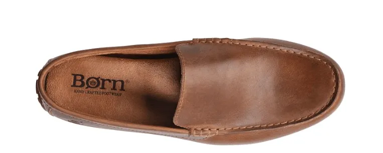 Born Men's Allan Tan Slip On Loafers H38237-TN
