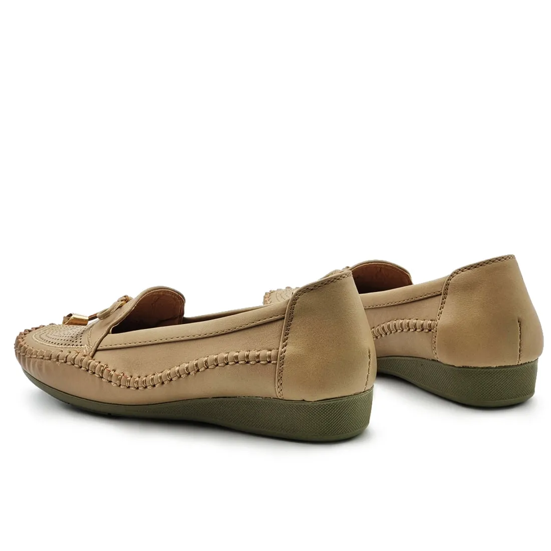 Bow Tie Slip On Loafers Shoes
