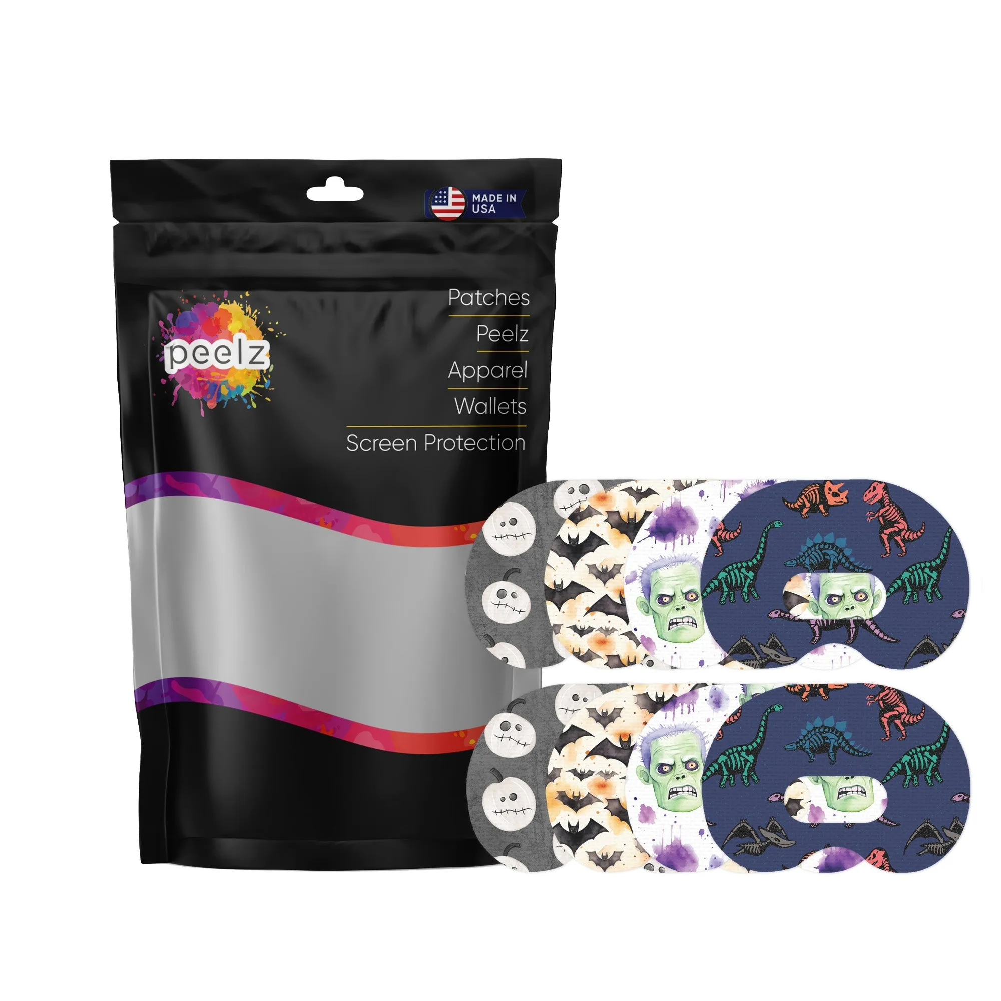 Boys Halloween Variety Patch  Medtronic CGM Tape