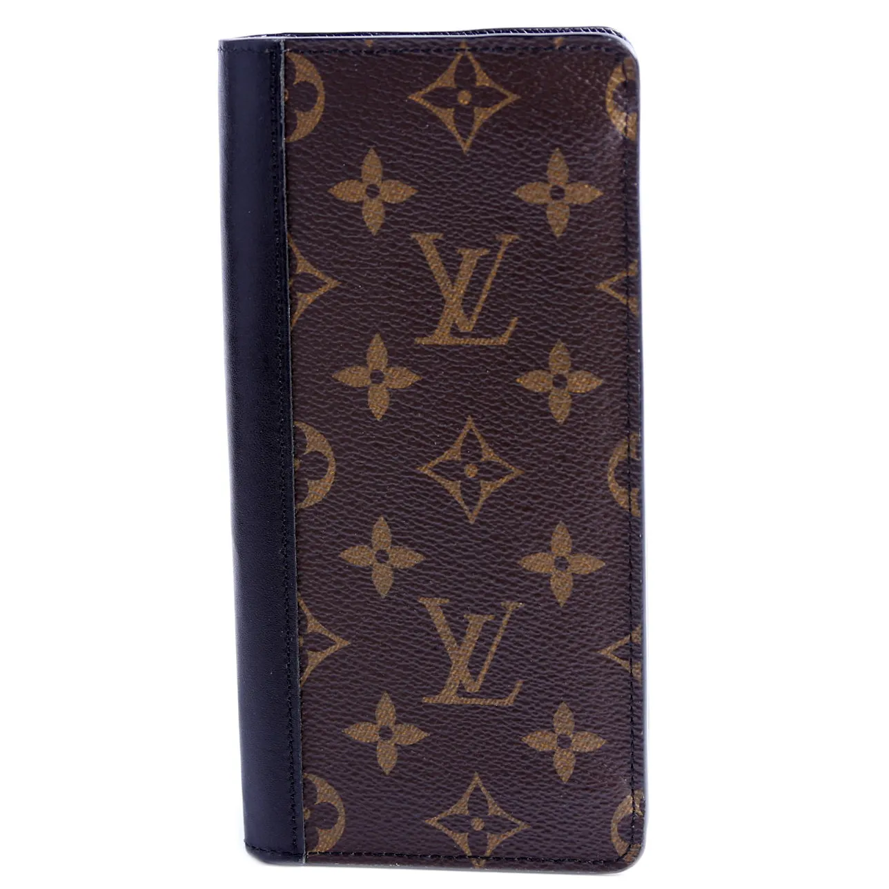 Brazza Wallet Macassar Monogram Black