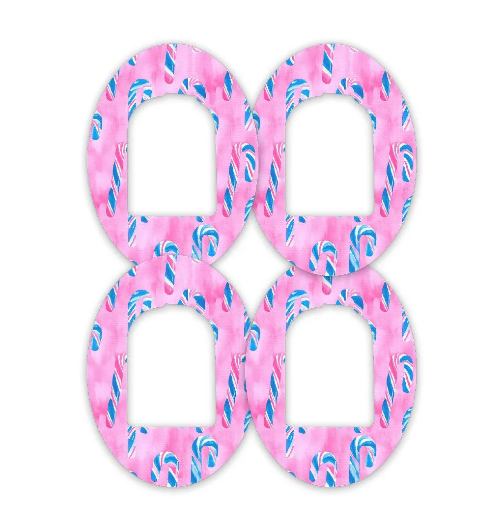 Candy Canes Patch Tape Designed for the Omnipod