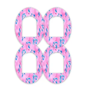 Candy Canes Patch Tape Designed for the Omnipod