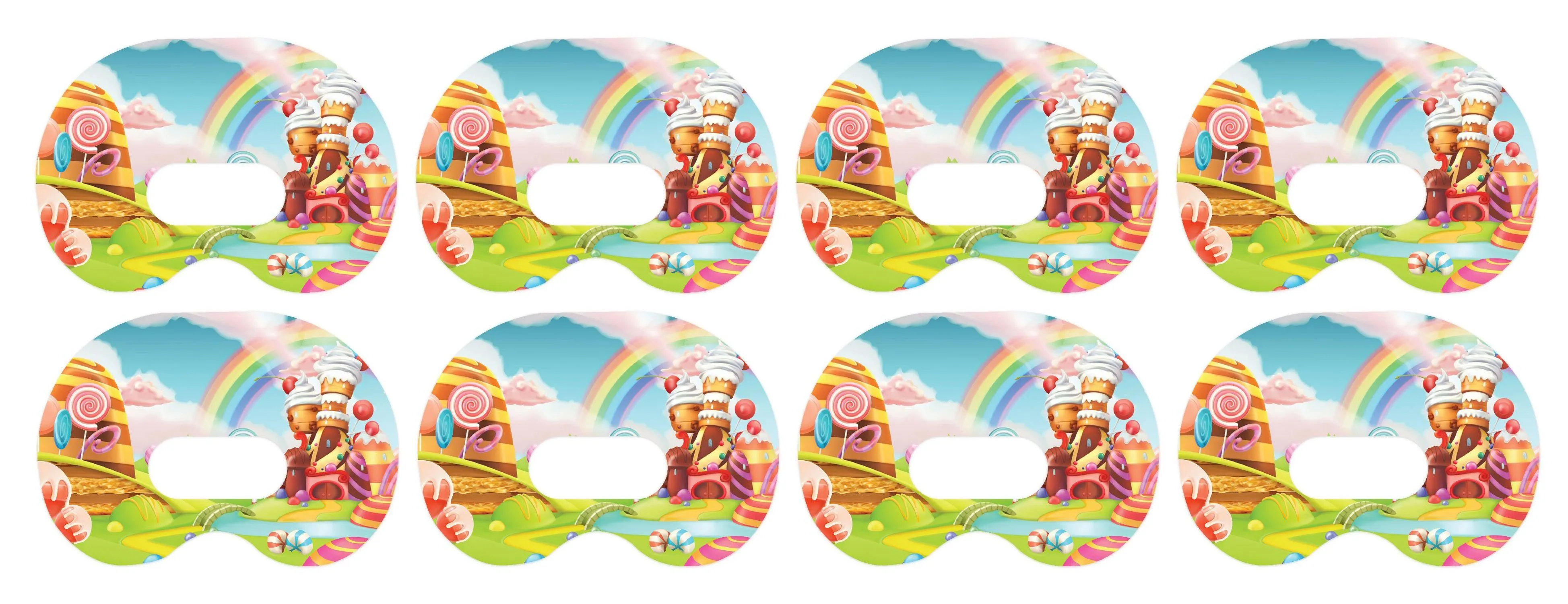 Candy Castle Patch  Medtronic CGM Tape