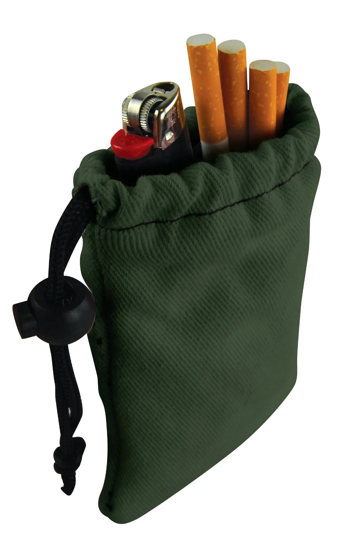 Canvas Smoker Accessories Pouch with Patch - 6 Pieces Per Retail Ready Display 22930