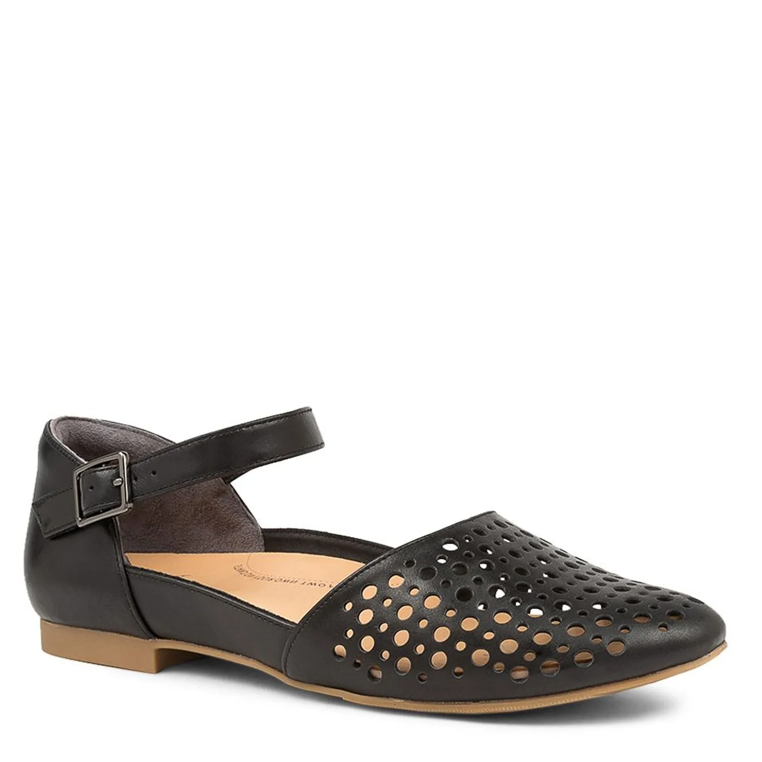 CARROLE XF - BLACK LEATHER