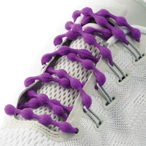 Caterpy Original No Tie Shoe Laces Purple Haze