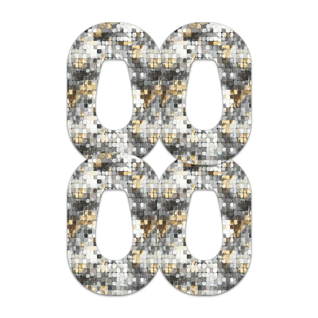 Champagne Glow Patch Tape Designed for the DEXCOM G6