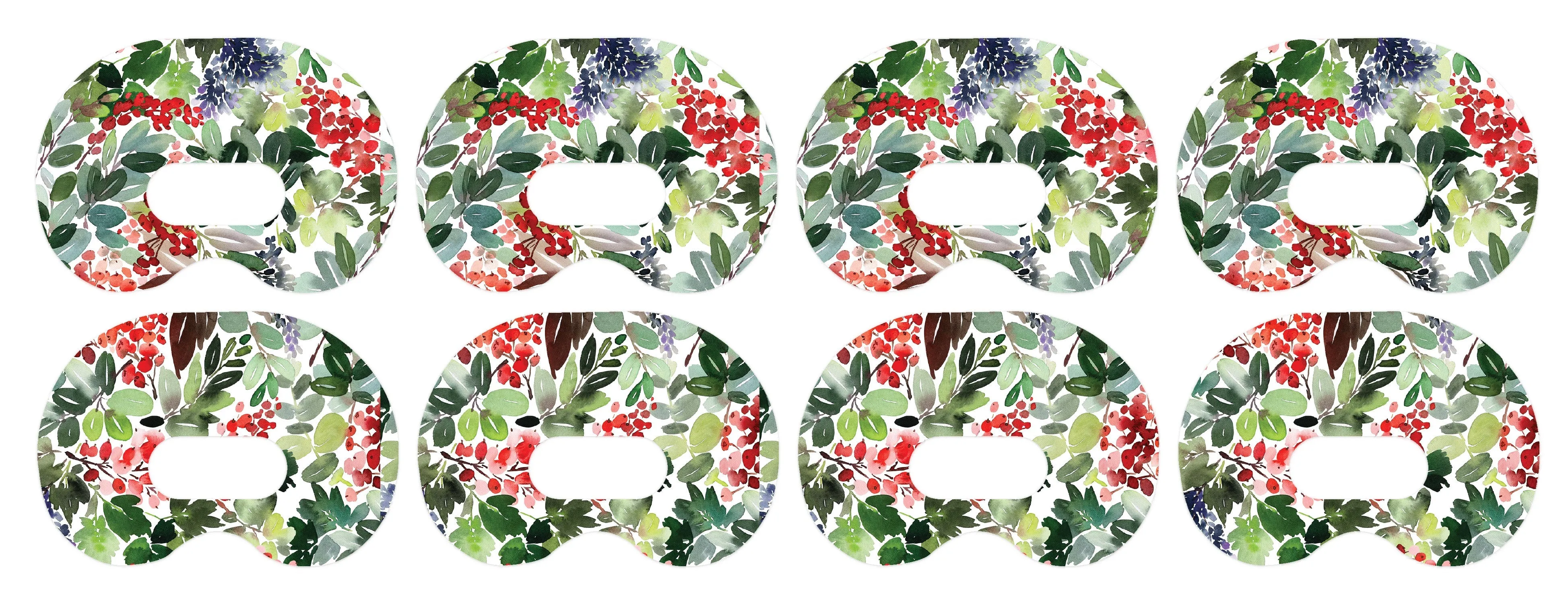 Christmas Berries Patch  Medtronic CGM Tape