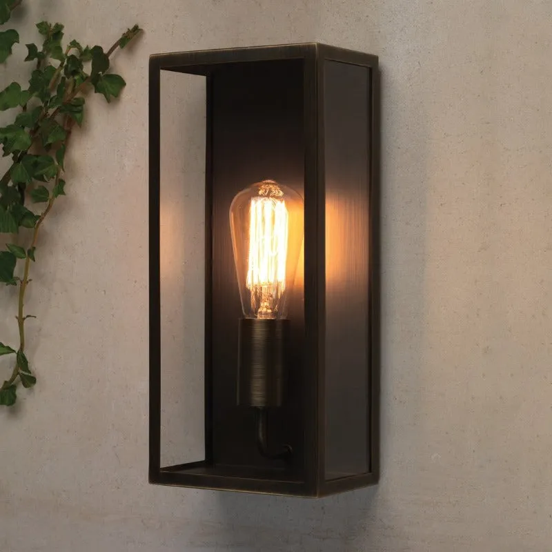 Classic Steel Box Wall Light