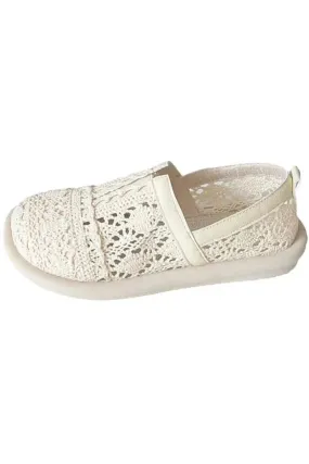 Cottagecore Crochet Slip-On Shoes