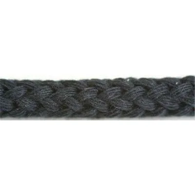 Cotton Draw Cord - Black - Spool Shoelaces