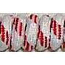 Curly Laces - White/Red (1 Pair Pack) Shoelaces