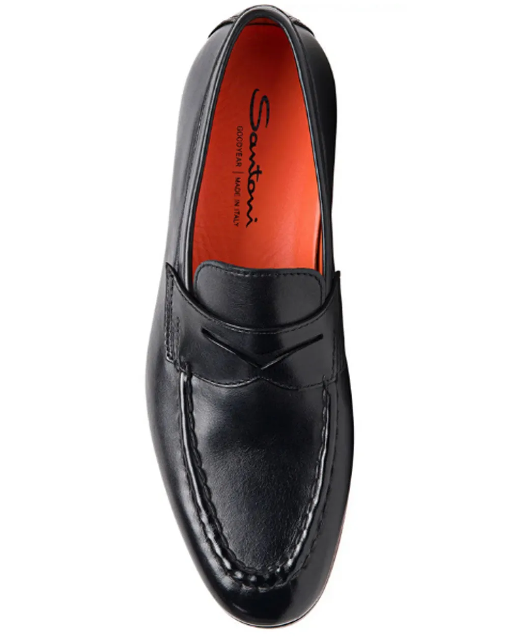 Door Penny Loafer in Black