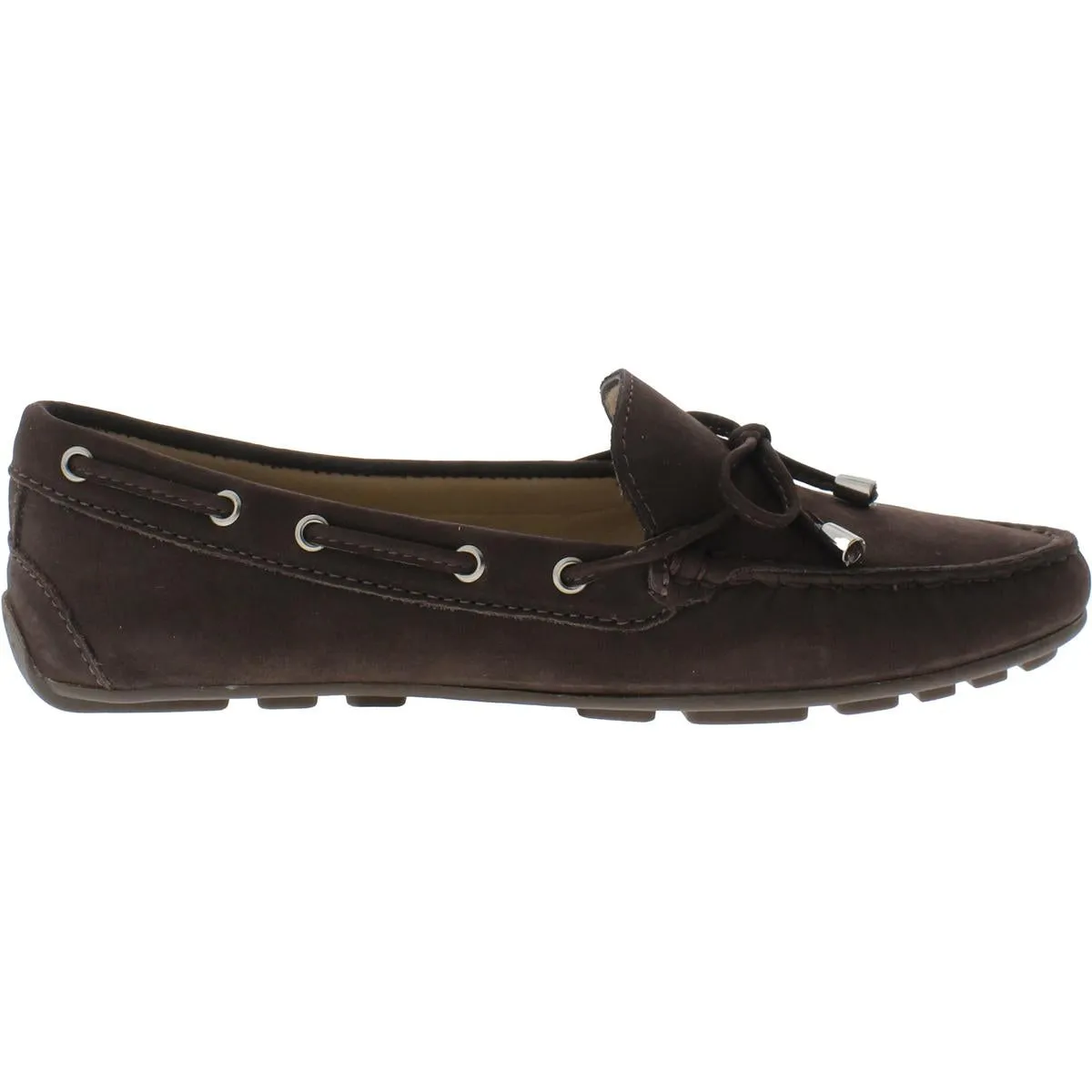 Driver Club USA Womens Nantucket 2 Leather Slip On Loafers