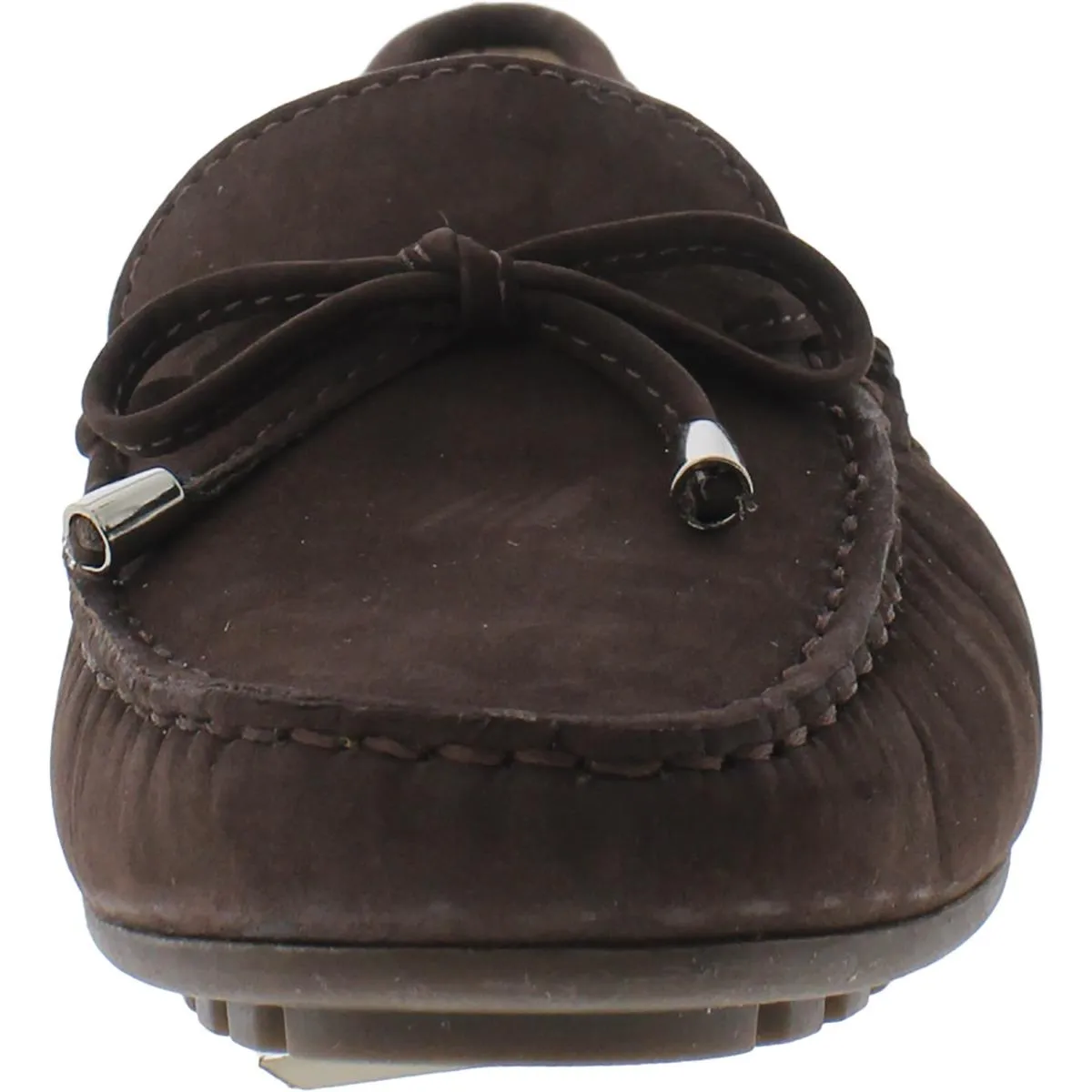 Driver Club USA Womens Nantucket 2 Leather Slip On Loafers
