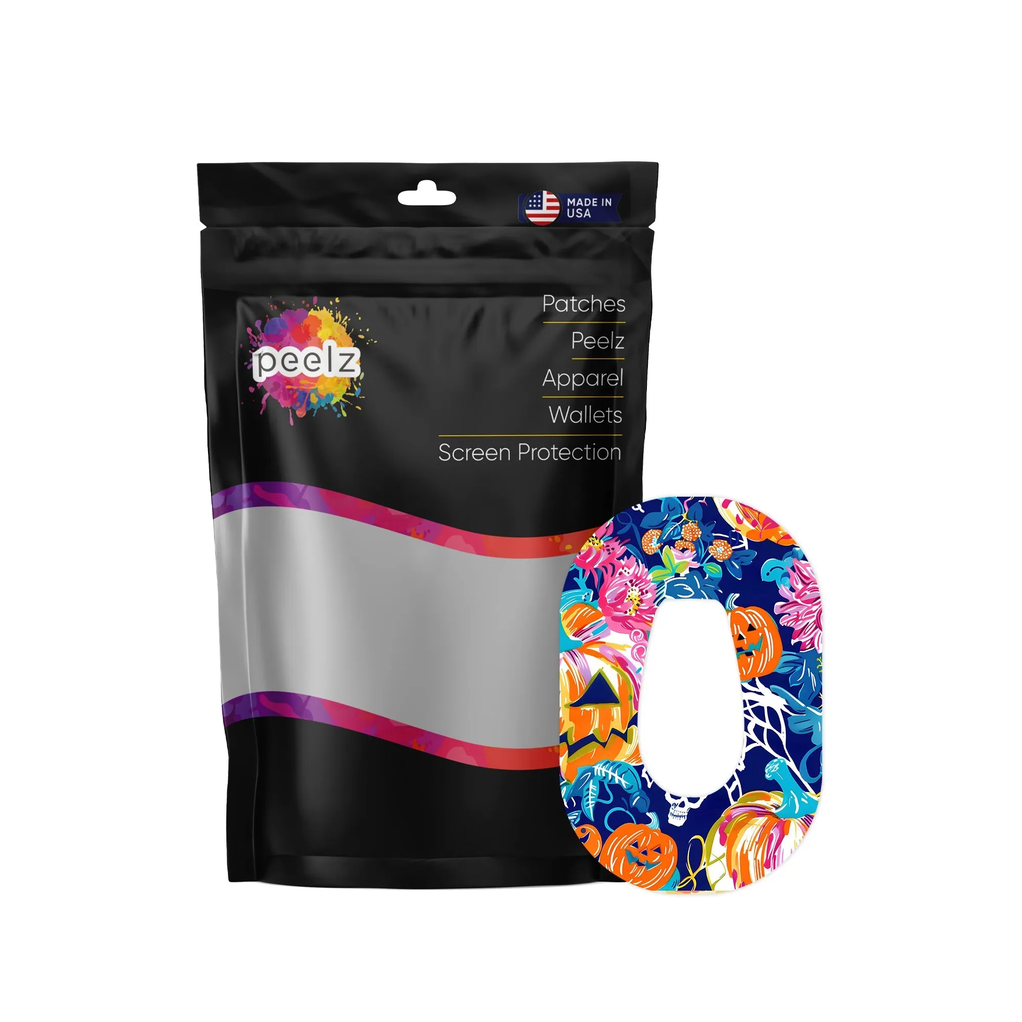 Enchanted Pumpkins Patch Tape Designed for the DEXCOM G6