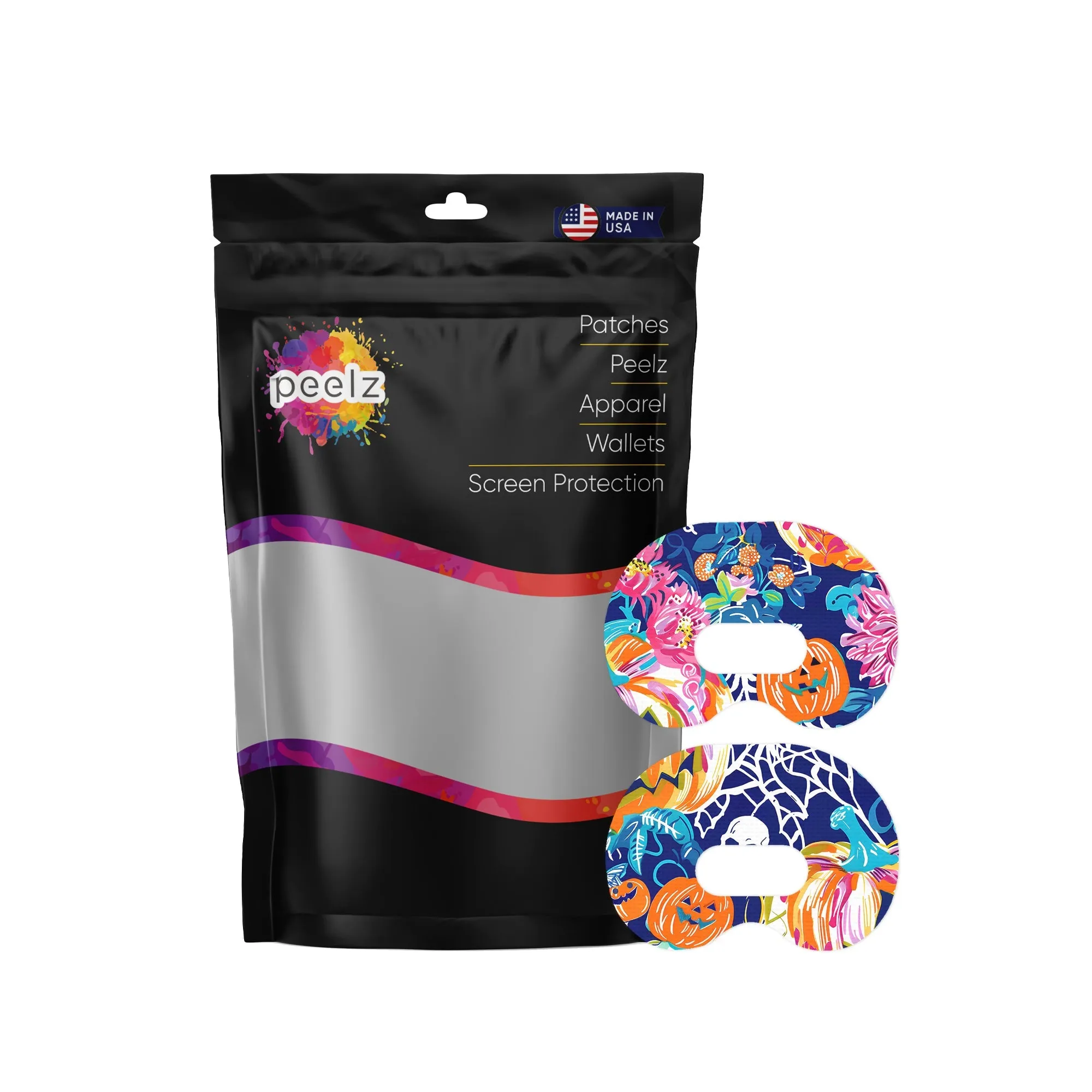 Enchanted Pumpkins Patch Tape Designed for the Medtronic CGM