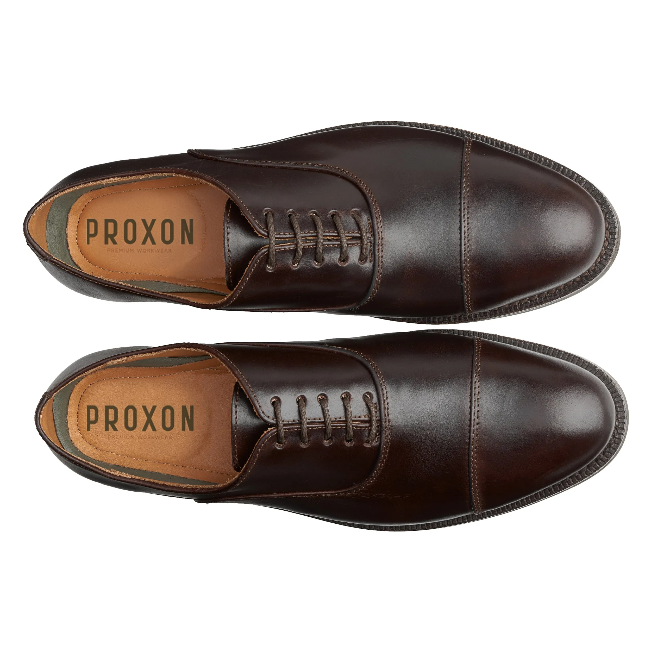 EXECUTIVE STEEL TOE SHOE CEO BROWN