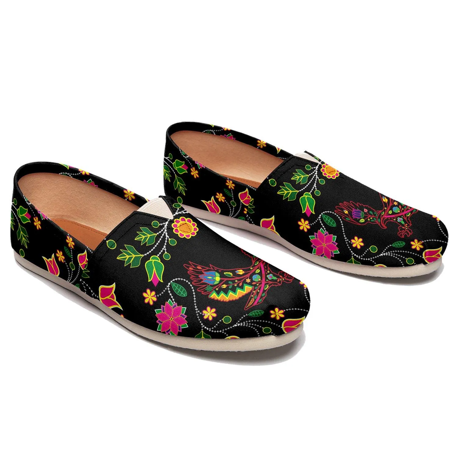 Floral Eagle Slip On