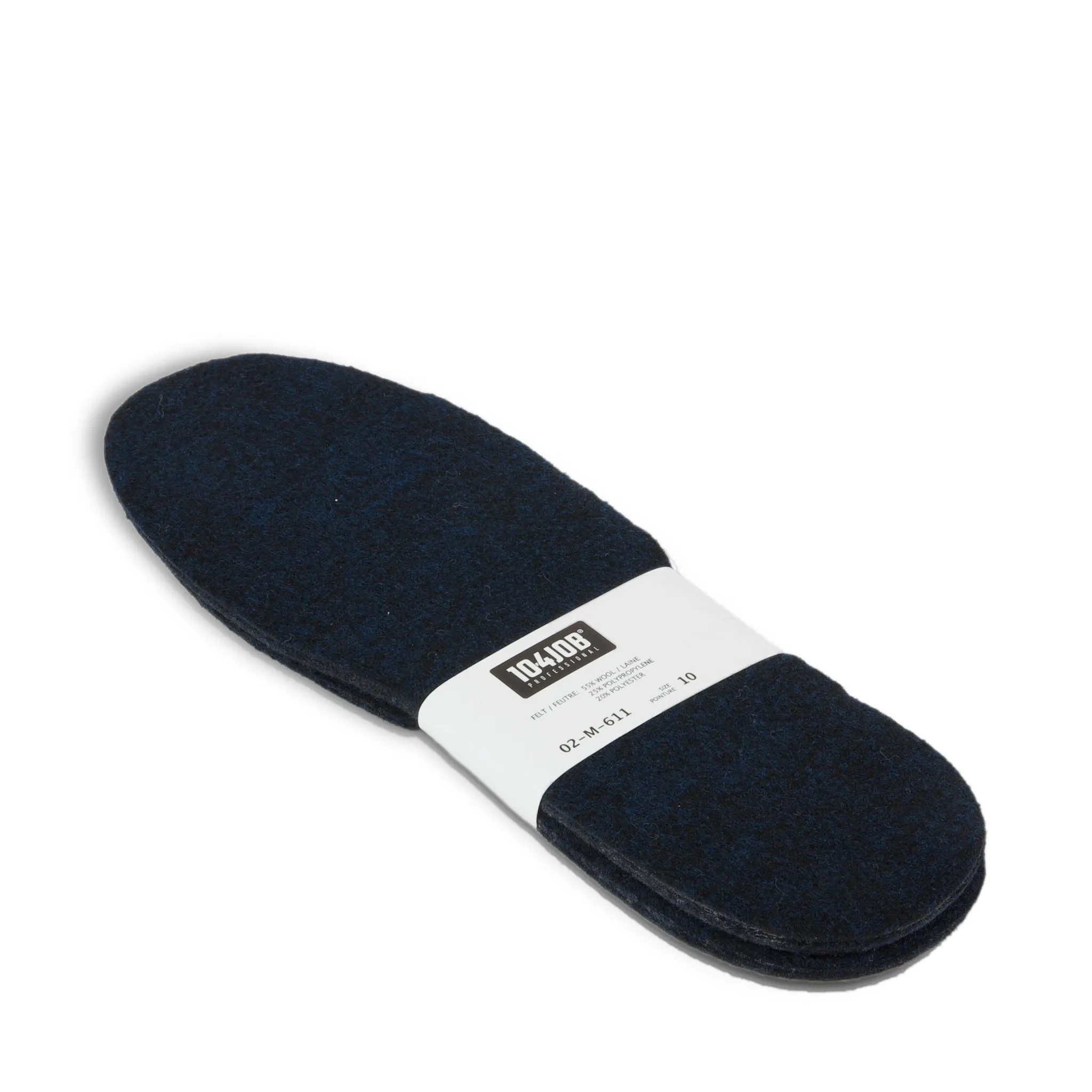 Ganka Blue Felt Insoles