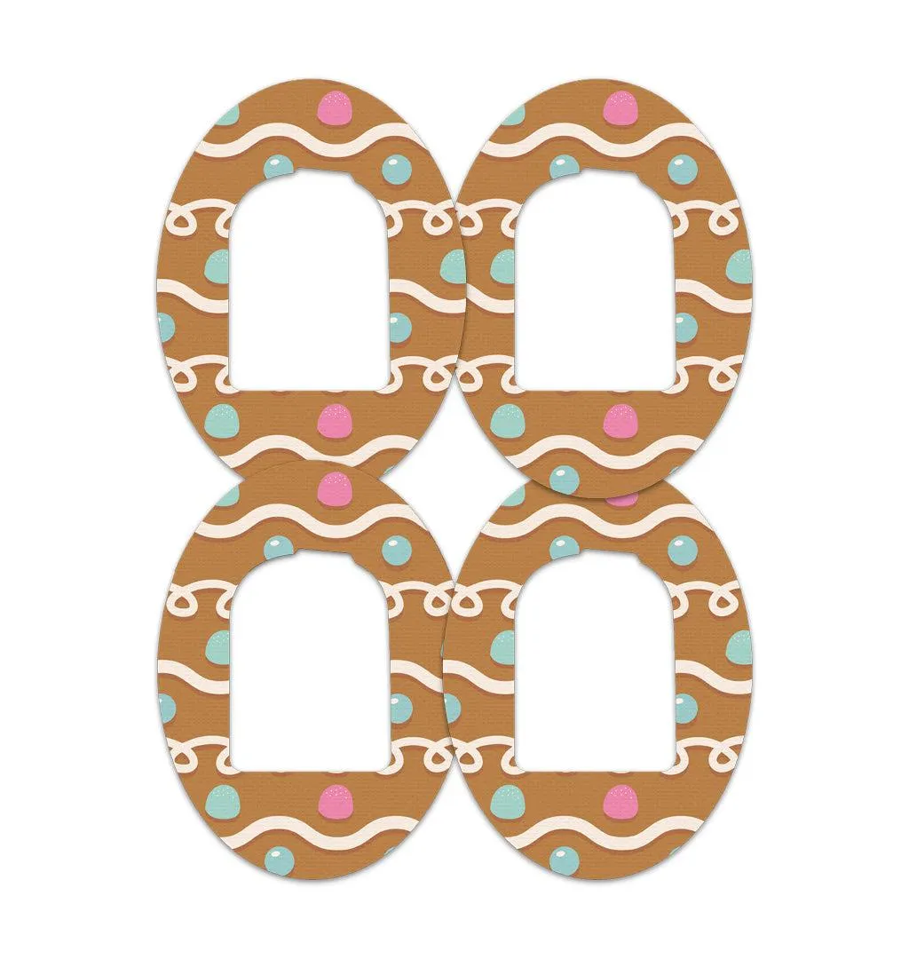 Gingerbread Patch Tape Designed for the Omnipod